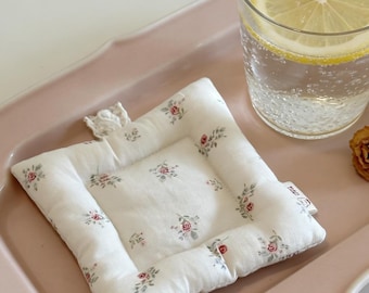 Fabric Coaster Tutorial: Polyester Filled DIY Guide, Beginner Friendly PDF Download, Custom Shape Option