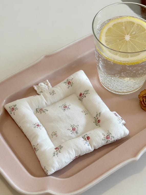 Fabric Coaster Tutorial: Polyester Filled DIY Guide, Beginner Friendly PDF Download, Custom Shape Option
