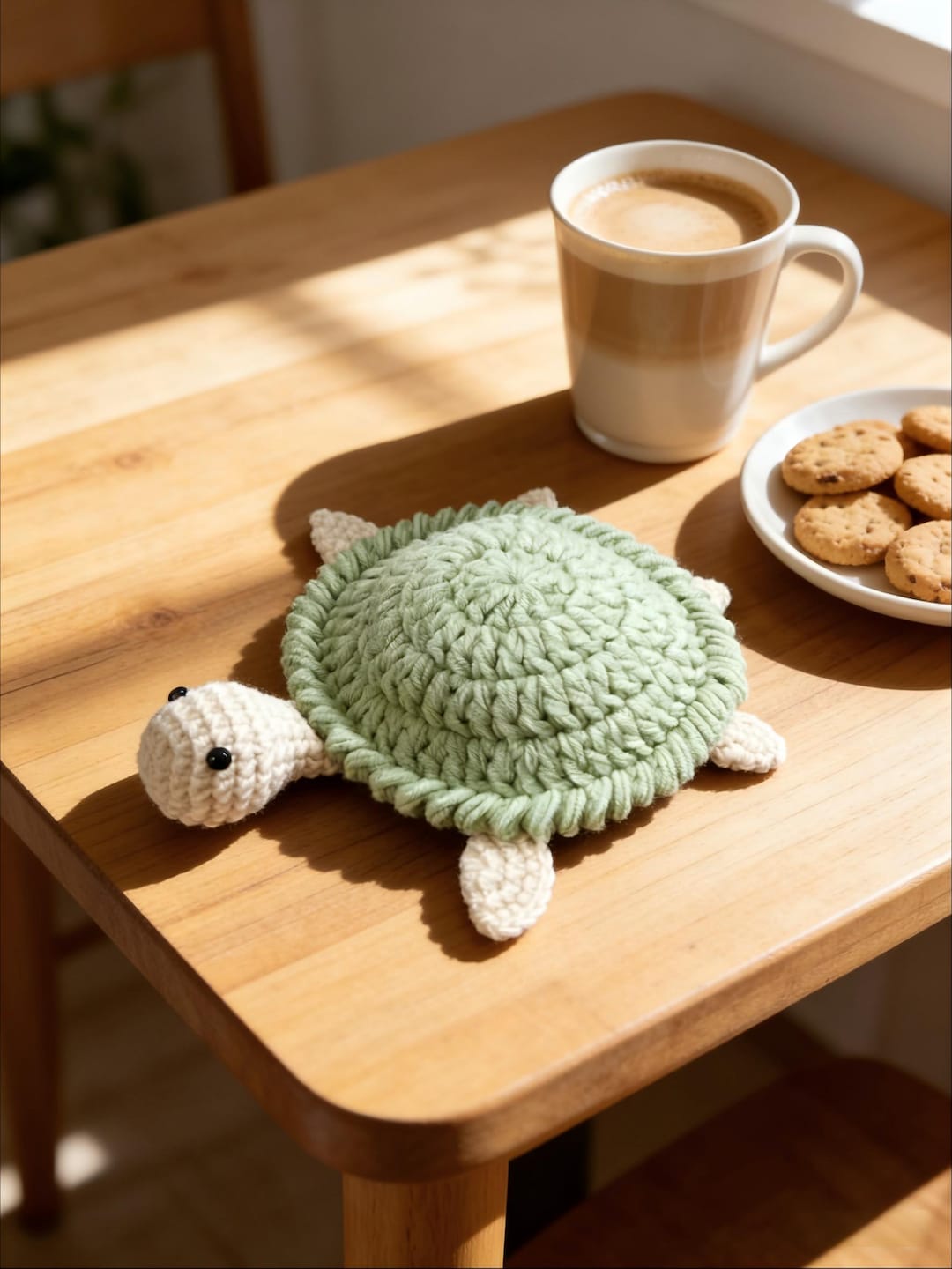 Dessous De Verre Tortue – Expression Drôle – ABS – 17,5x12,5x5 Cm – Réaction Quand On Pose Un Verre