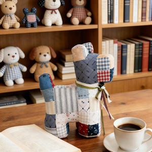 Patchwork Puppy Tutorial, PDF Guide Hand Sewing image 6