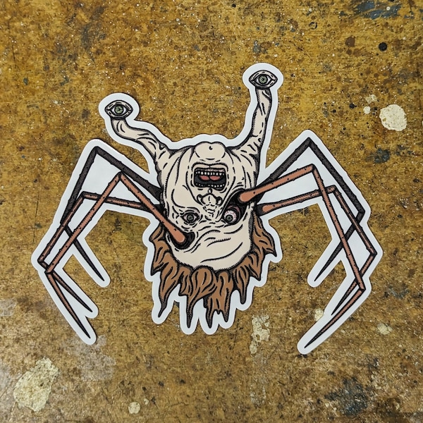 The Thing Vinyl Sticker | John Carpenter's The Thing Movie | Vance Norris | Horror Sticker | Monster Sticker