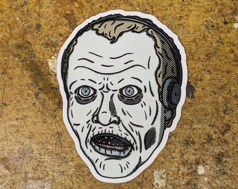 Zombie Vinyl Sticker | Bub | George Romero's Day of the Dead | Night of the Living Dead | Horror Sticker