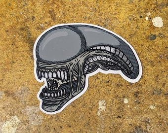 Alien Vinyl Sticker | Xenomorph | Alien Movie | Horror Sticker