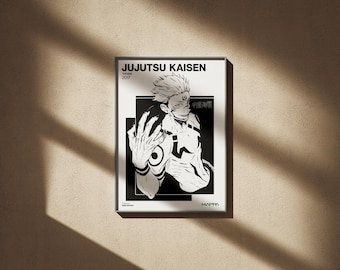 Jujutsu Kaisen | 2017 | Digitales Kunstposter