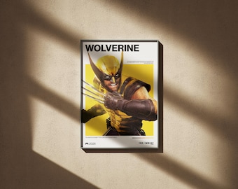 Wolverine | 2026 | Digitales Kunstposter