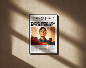 Superman (2025) Daily Planet Poster | Artwork-Download