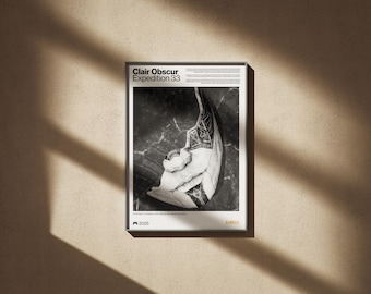 Calir Obscure Expedition 33 | Game of the Year 2025 | Digital Art Poster