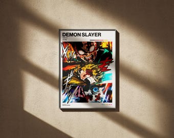 Demon Slayer | 2018 | Digitales Kunstposter