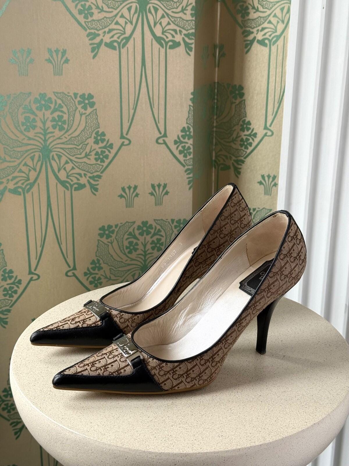 Vintage Dior Heels - Etsy