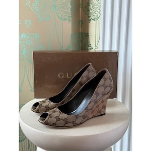 Womens Vintage Gucci Heels - Etsy