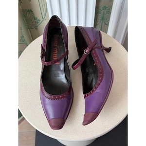 Miu Miu 1999 Shoes - Etsy