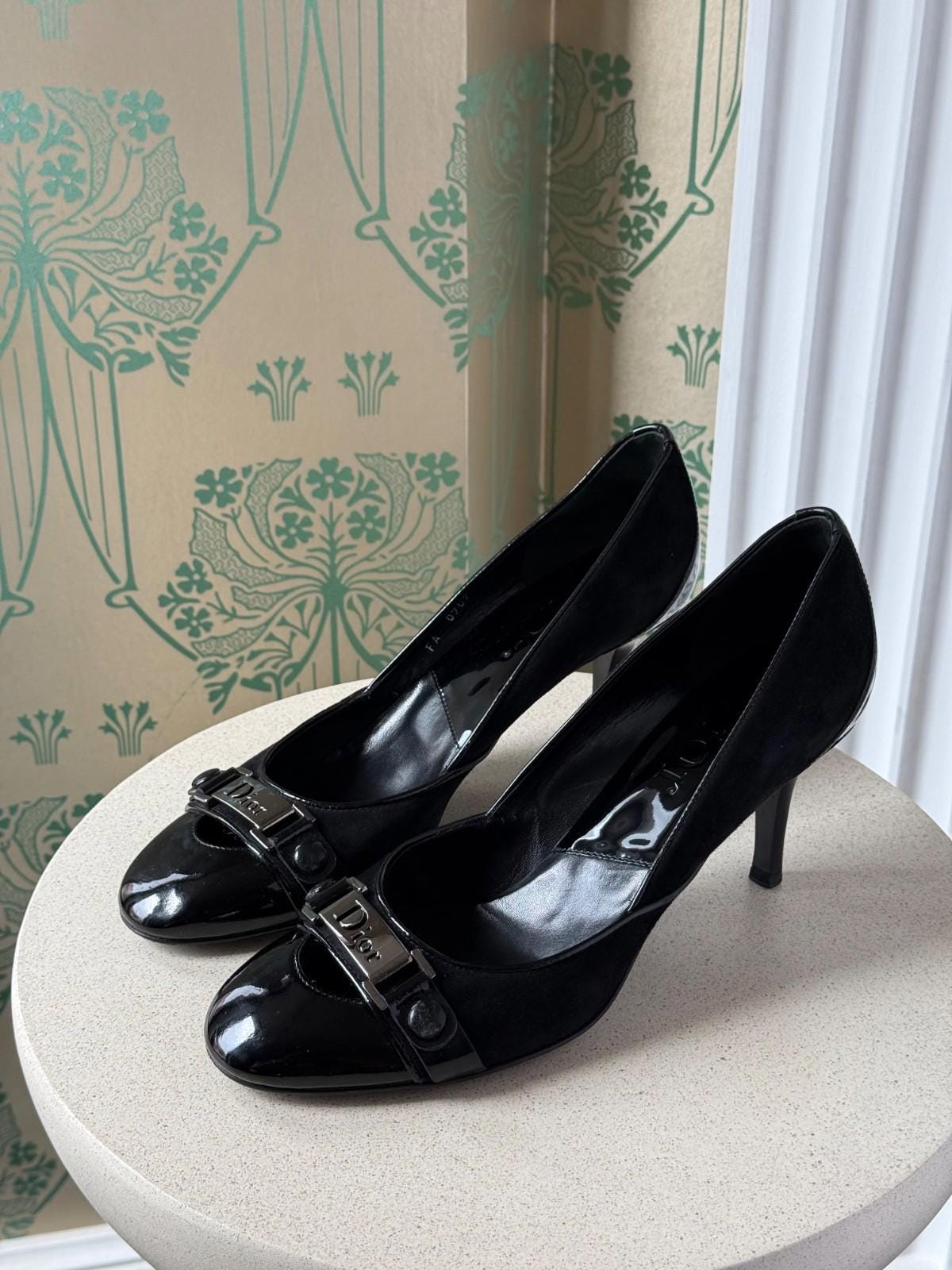 Vintage Dior Heels 39 - Etsy