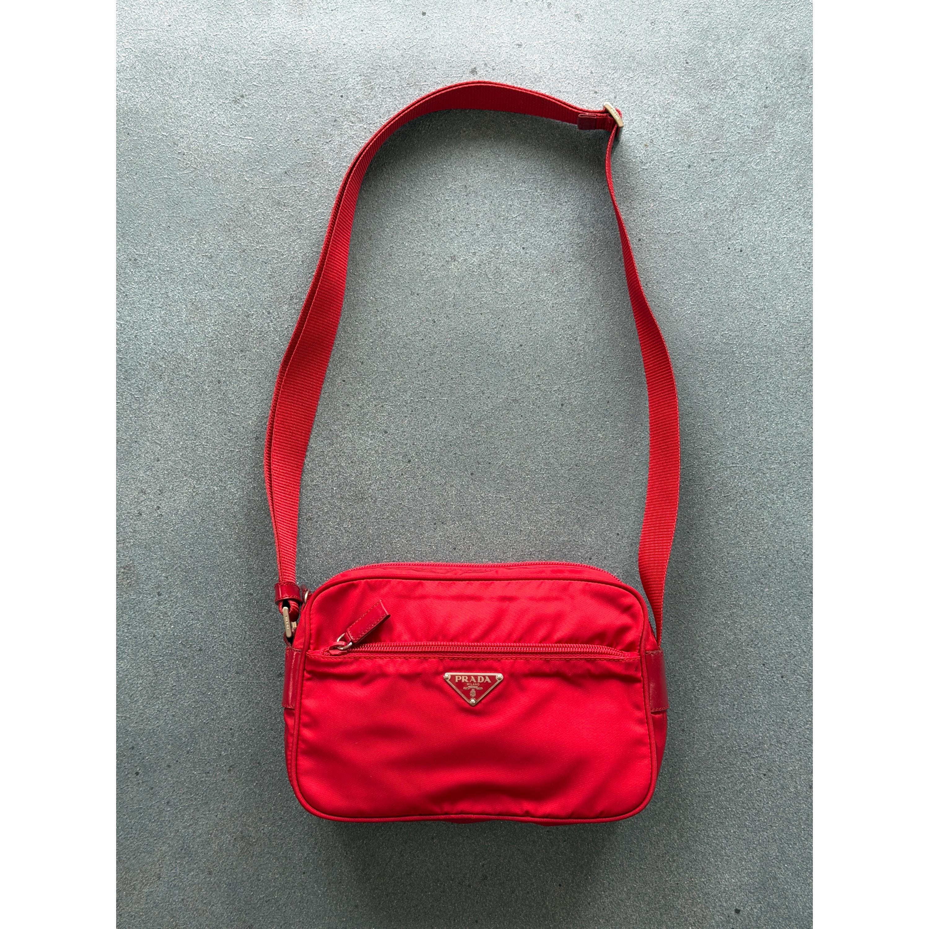 Vintage Prada Messenger Bag - Etsy