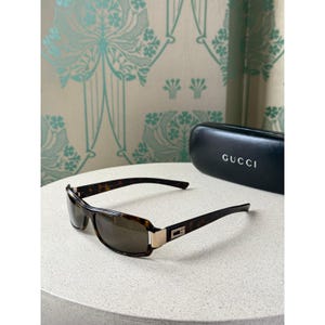 小物 GUCCI linestone clear sunglasses brown Gucci Rhinestone Sunglasses - Etsy