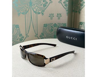 Authentic Gucci GG 1189/S Sunglasses – Black Oval Frame – Made in