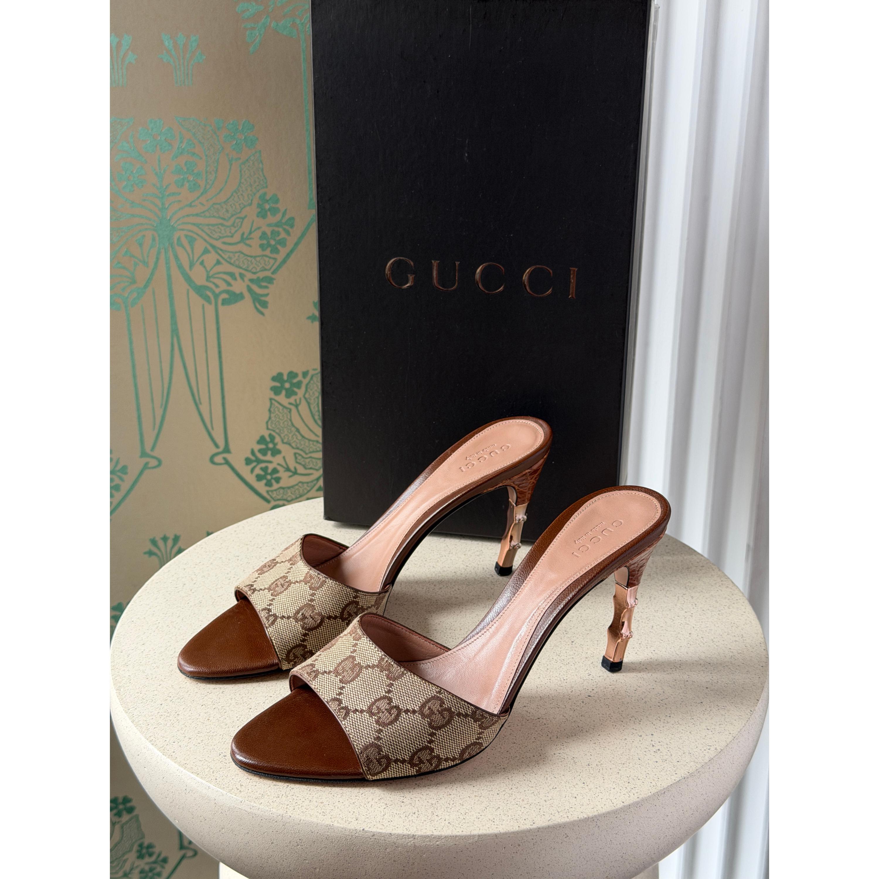 Vintage Gucci Sandals - Etsy