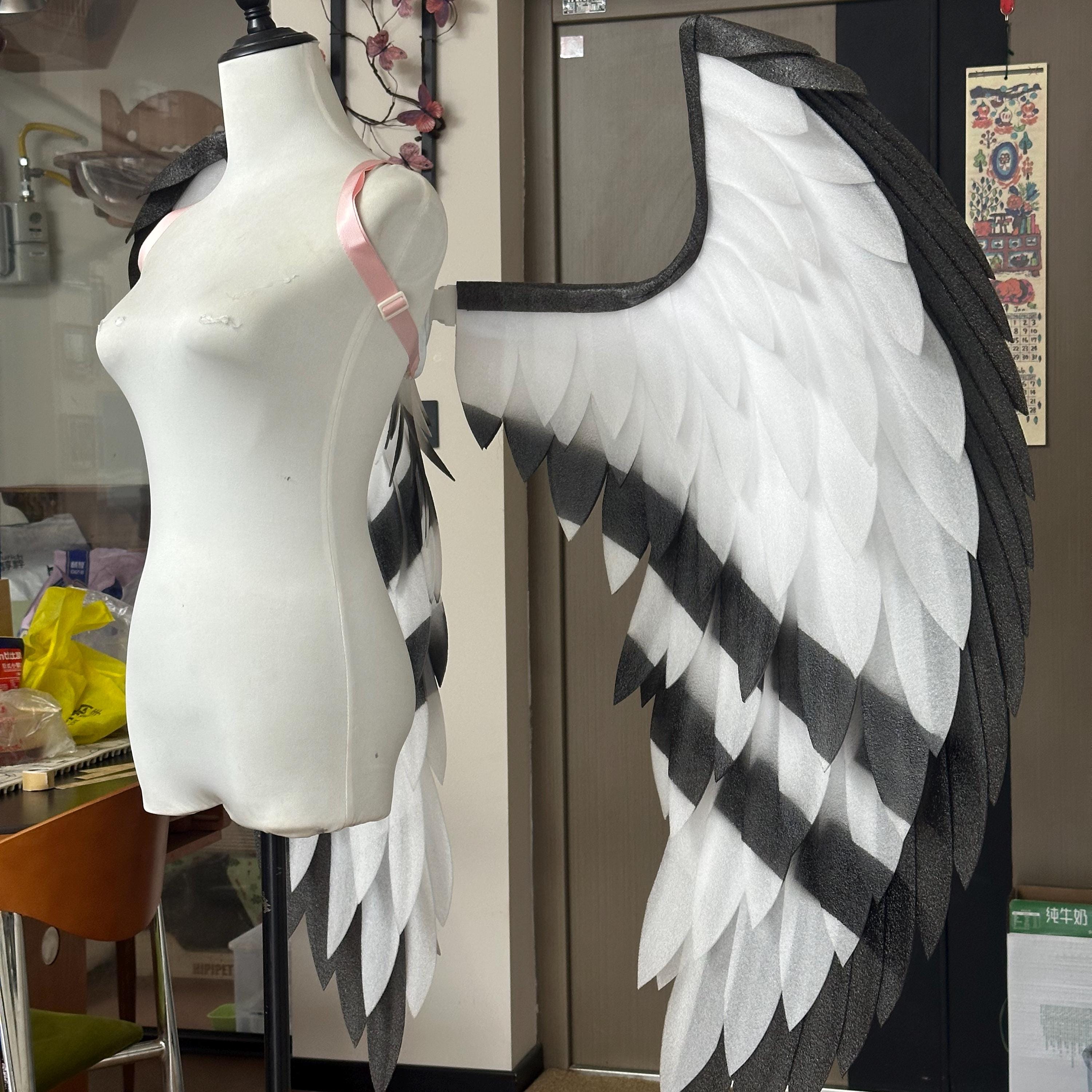 Motorized Angel Wings Costume Prop, Electric Moving Feather Wings ...