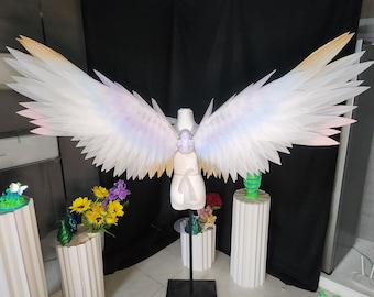 Ailes d'ange motorisées faites à la main pour le cosplay, les événements des fêtes, les représentations sur scène et les cadeaux