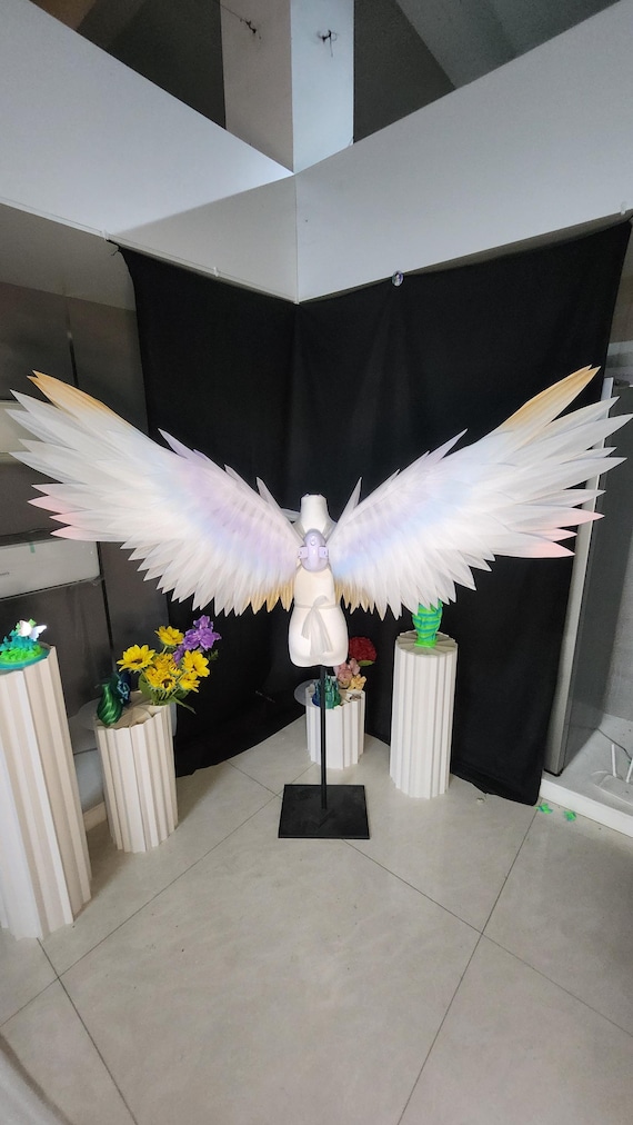 Handmade Motorized Angel Wings for Cosplay, Holiday Events, Stage Performance & Gifts