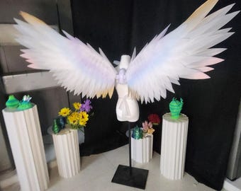 Handmade Motorized Angel Wings for Cosplay, Holiday Events, Stage