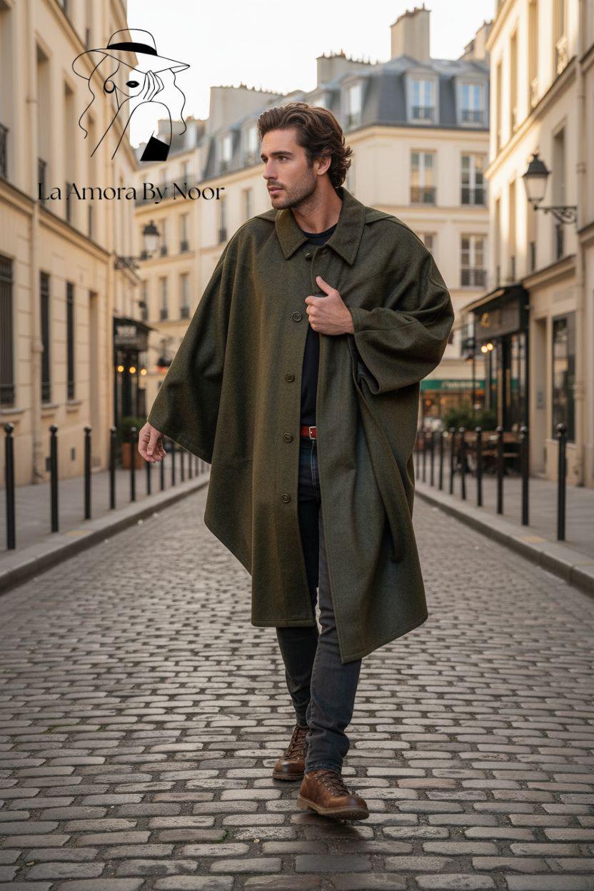 Vintage Loden Coat Mens - Etsy