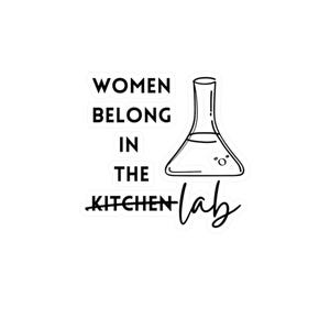 Women Belong in the Lab Decal - Water, Scratch, and UV Resistant Vinyl Sticker 画像 10