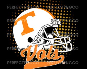 TN Vols Football Helmet PNG, T-Shirt Design (Digital Download)