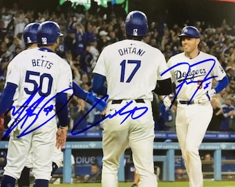 ムーキー・ベッツ＆フレディ・フリーマン LA公式球 W直筆サインボール