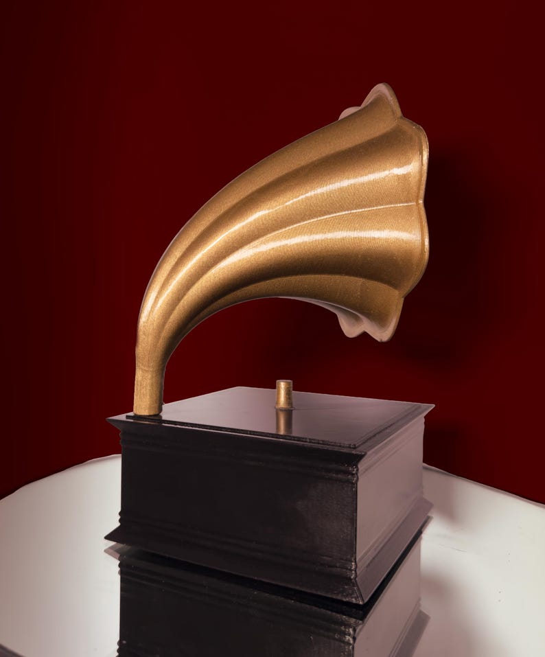 Picture of Personalized NFC Gramophone – Custom Music Vinyl Record Player, Home ...