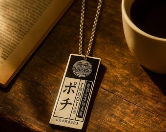 Necklace  Jabami Yumeko ID Card Pendant  Anime Cosplay Acrylic Chain