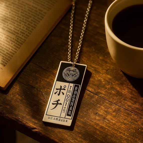 Necklace Jabami Yumeko ID Card Pendant Anime Cosplay Acrylic Chain