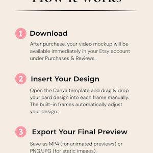 Animerad bröllopsinbjudan Mockup 5x7 Canva | Kuvert Stop Motion-video | Redigerbar bröllopskortsmall bild 4