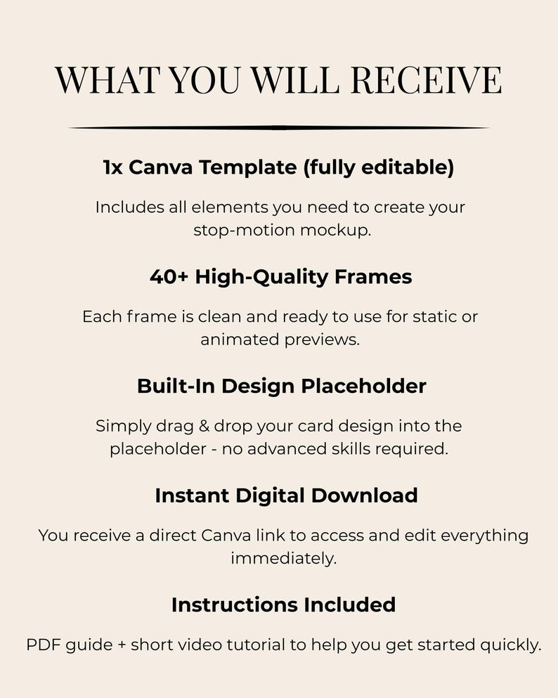 Animerad bröllopsinbjudan Mockup 5x7 Canva | Kuvert Stop Motion-video | Redigerbar bröllopskortsmall bild 3