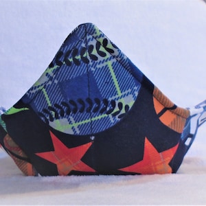Reversible Microwave Bowl Cozy: Sports & Navy Plaid, Kitchen Essential