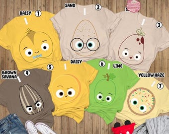 Teacher Halloween Costume Matching Shirt, Book Costumes Group Shirt, Food Friends Cosplay Family Tee, Halloween Costumes For Teacher Tee