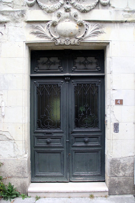 Doors In France Photo French Door Canvas French Door Print Etsy