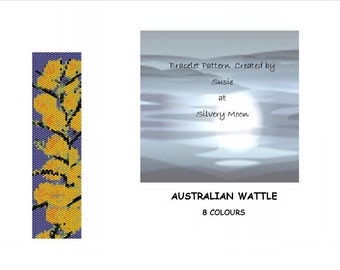 Australian Wattle - Peyote Pattern - even count