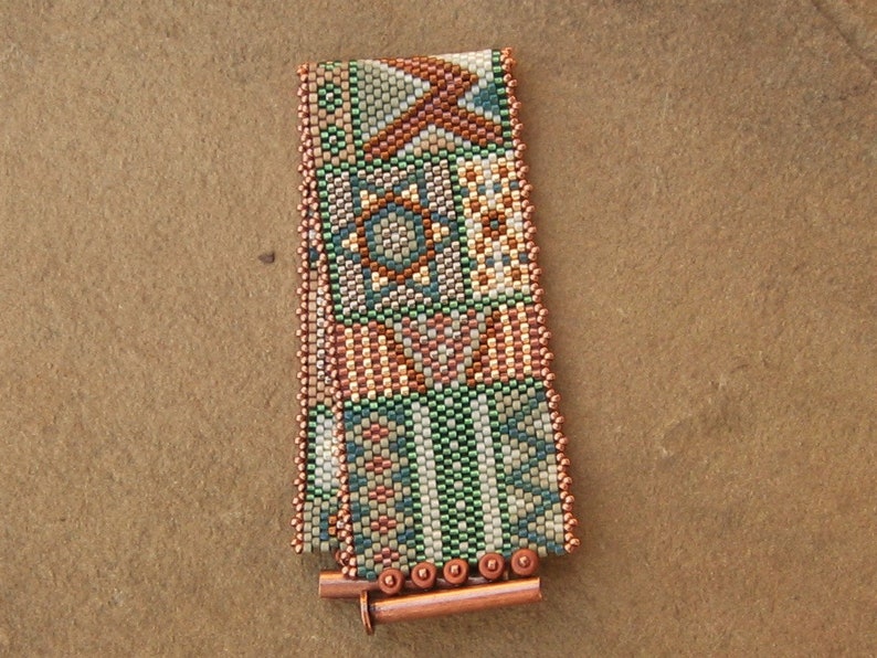 DESERT SONG Peyote Stitch Even Count Beading Pattern image 2