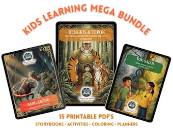 Kids Learning Educational Mega Bundle | Complete Set (PDF)
