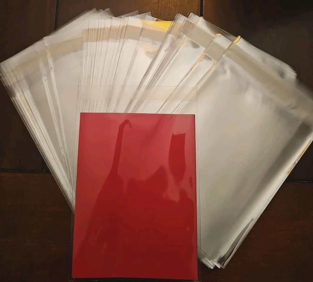 Clear Resealable Cello Bags 16 7/16x20 1/8 – Heavy Duty 1.6mil OPP Poly (100 Pack?)