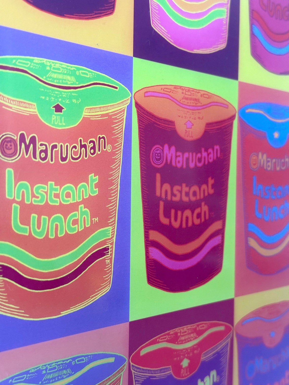 Maruchan Cup of Noodles Pop Art Poster/print - Etsy