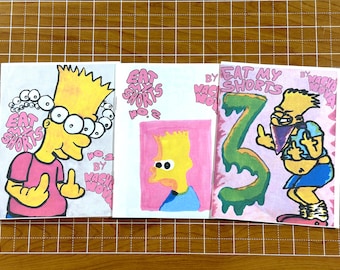 Eat My Shorts 1-3 Simpsons Zine Bundle