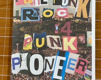 Pure Punk Rock #4 Punk Rock Collage Zine