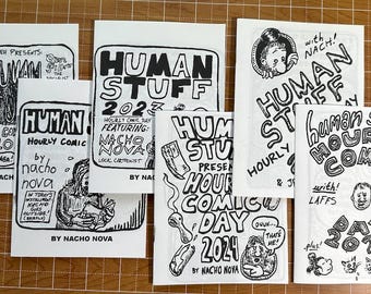 Hourly Comic Day 6 Zine Combo