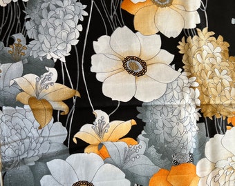 Kanebo International Fabrics Neutral With Orange