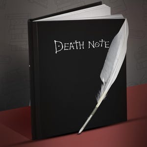 Death Note Notebook Collana Grandi Riviste A Tema Per Notebook Anime Logo Person - Foto 7