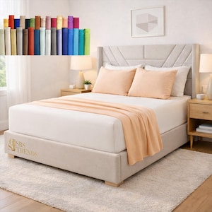 Ultra Soft Microfiber Bed Sheet Set – Deep Pocket, OEKO-TEX Certified King Fitted