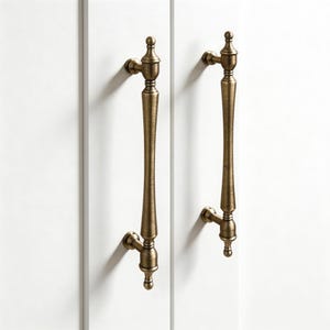 Bronze Wardrobe Door Pull: Brass Drawer Knob, Shoe Cabinet Handle
