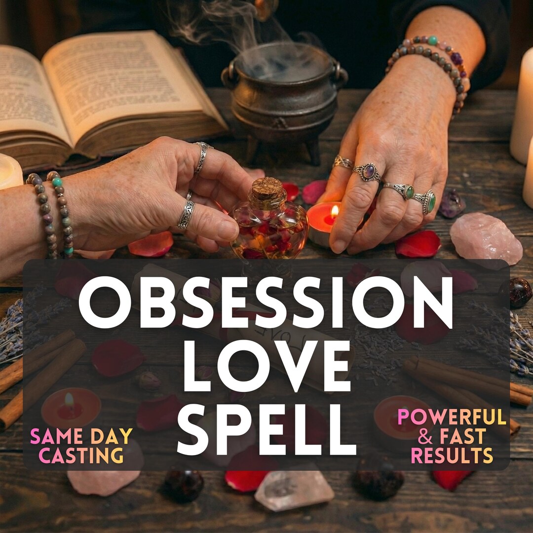 Obsession Love Spell | Etsy Witch Spell | Same Day Casting ...