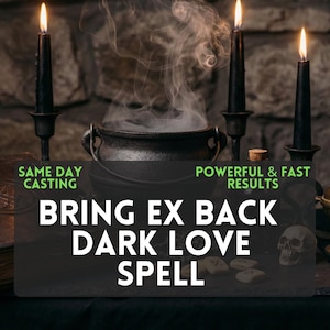 Bring Ex Back Love Spell | Etsy Witch Ritual | Same Day Casting | Powerful Spell